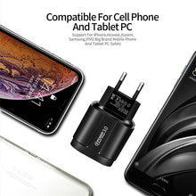 Load image into Gallery viewer, usb fast charger quick charge 3.0 4.0 universal wall mobile phone tablet chargers for iphone 11 samsung huawei charging charger
